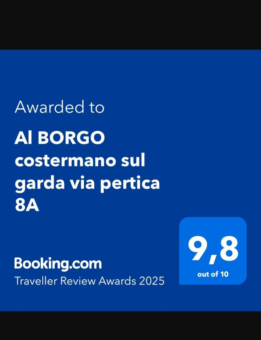 Ferienwohnung Al Borgo Costermano Sul Garda Via Pertica 8A Exterior foto